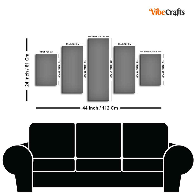 living room wall painting