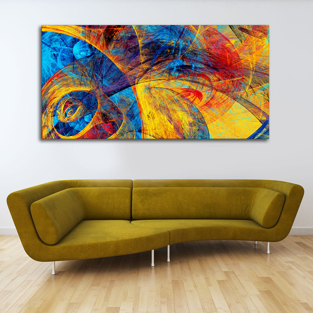 Colorful Canvas Wall Painting