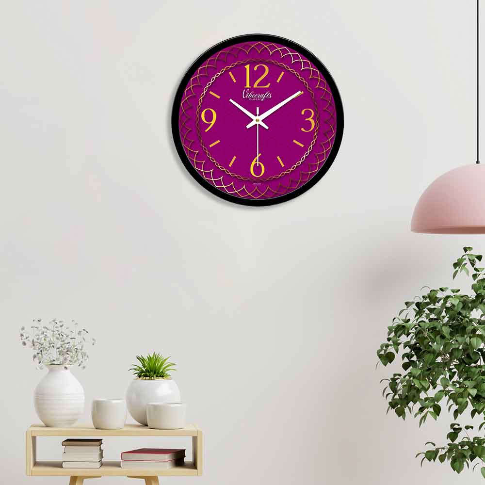 Abstract color Design Printed Wall Clock