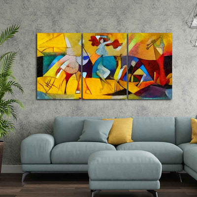 Modern Art Premium Bedroom Wall Painting