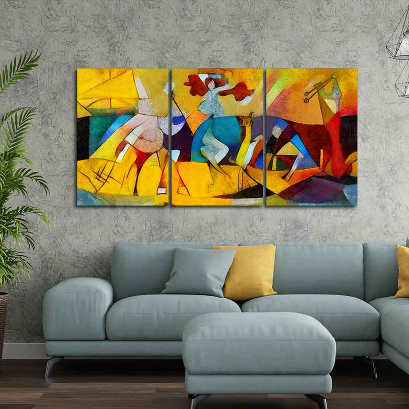 Modern Art Premium Bedroom Wall Painting