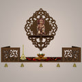 Aesthetic Designer Wall Hanging Wooden Temple