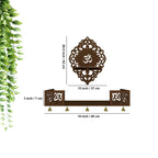 Designer Wall Hanging Wooden Temple