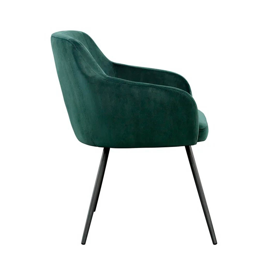 Green Velvet Accent Chair