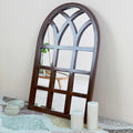  Window Frame Wooden Mirror