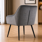 Artistic Classic Grey Diamond Cut Velvet Sofa Lounge Chair