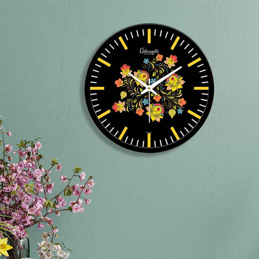 Beautiful Design of Flower Wall Clock