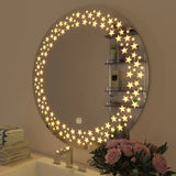 Beautiful Designer Twinkling Stars Bathroom Mirror 