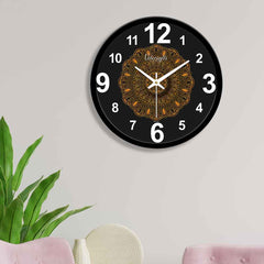 Beautiful Golden Mandala Designer Wall Clock