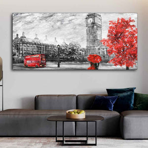 Beautiful London City Canvas Wall Painting