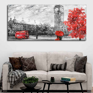 Beautiful London City Canvas Wall Painting