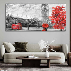 Beautiful London City Canvas Wall Painting