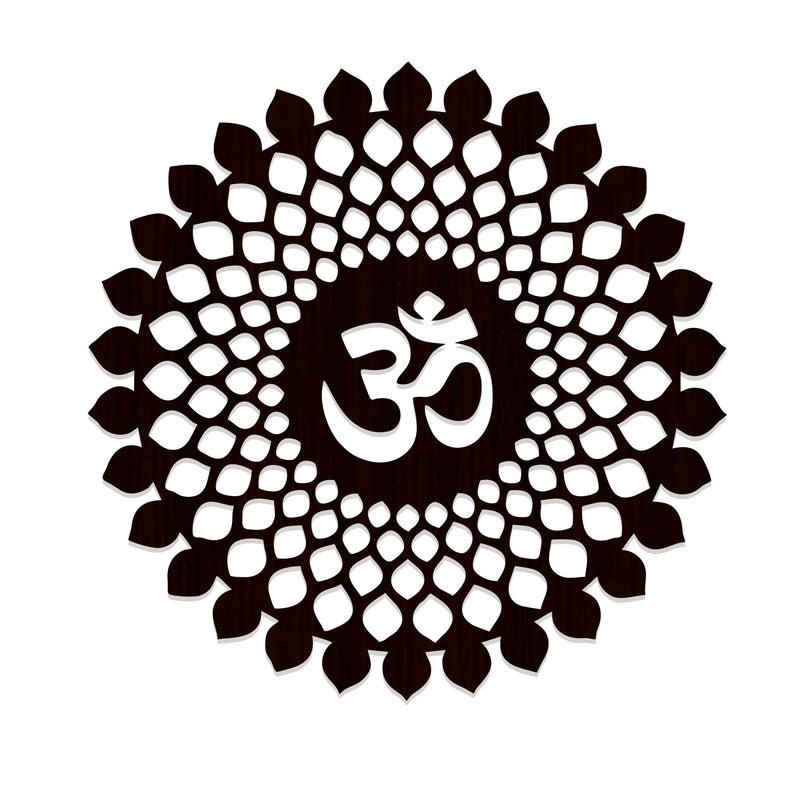 Beautiful OM Mandala Backlit Wall Hanging