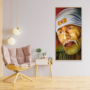 Sai Baba Canvas Wall Painting