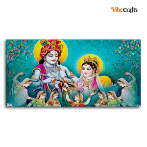 Krishna Canvas Wall Painting