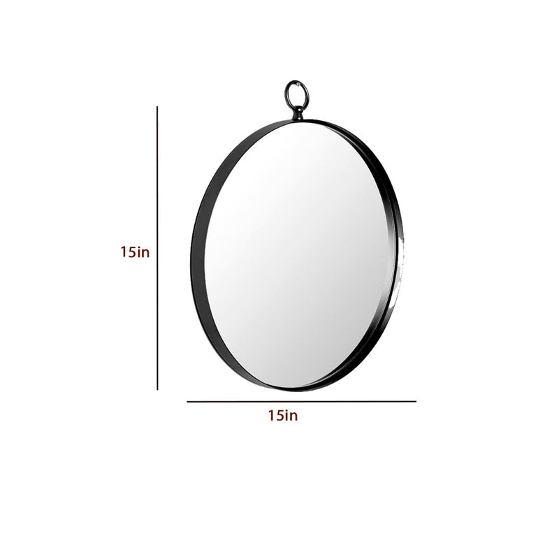  Framed Designer Metal Wall Mirror