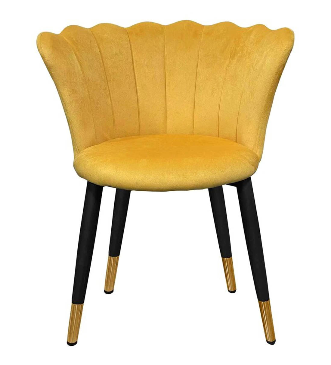 Velvet Yellow Armchairs & Accent Chairs