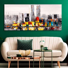 Canvas Wall Painting of A New York City Skyline