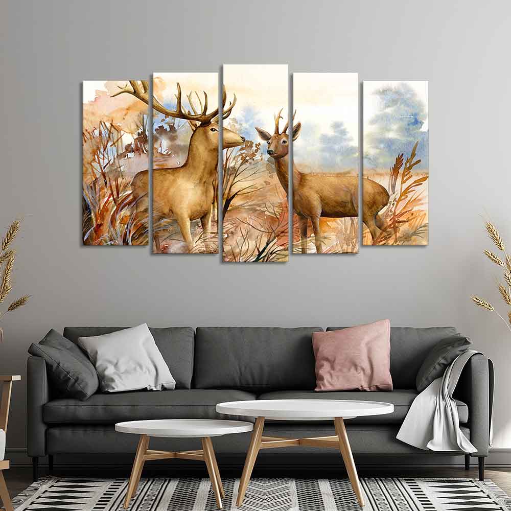 Wall Painting Set of 5