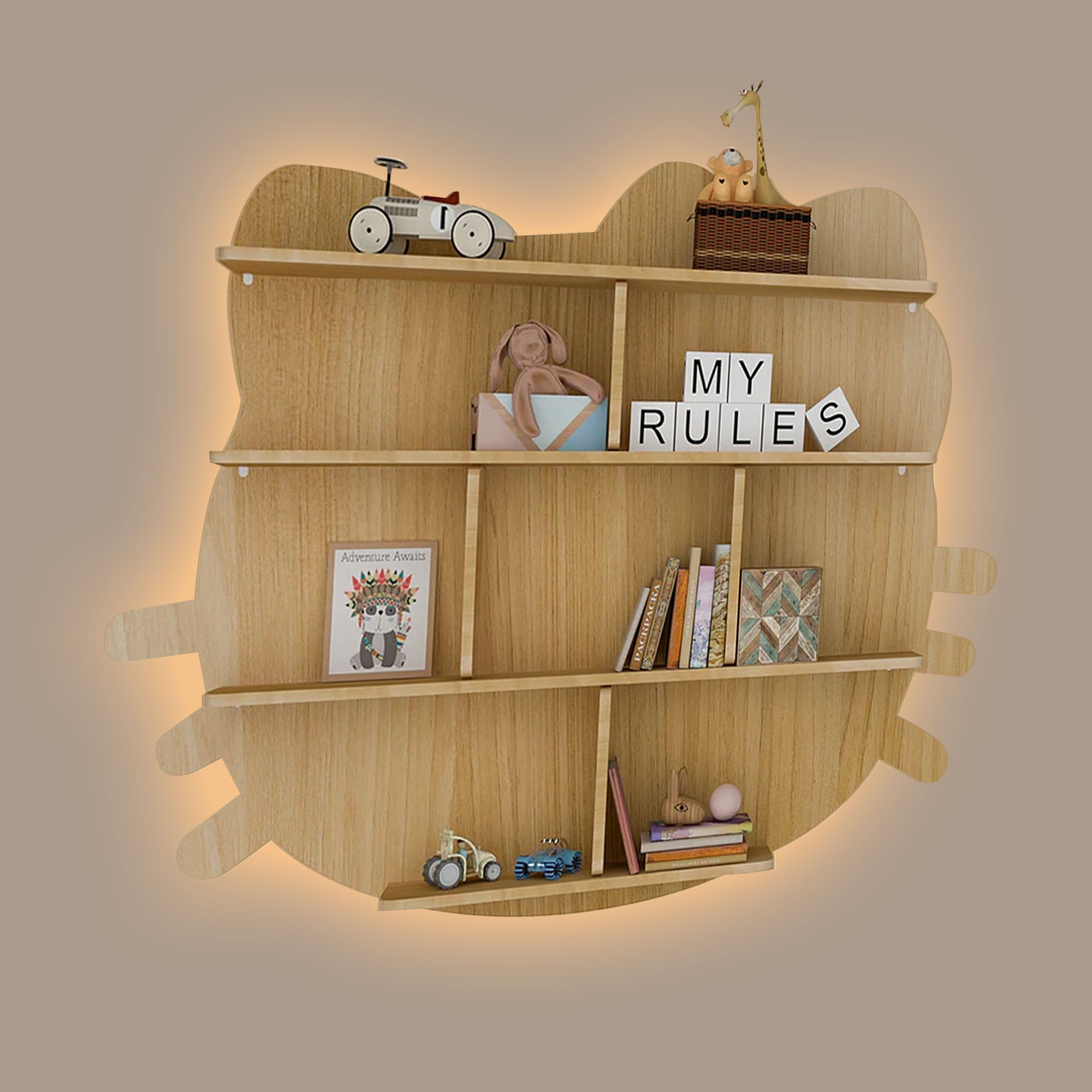 Cat best sale shaped shelf