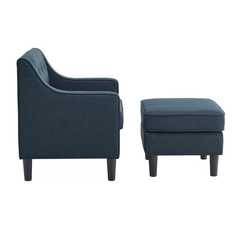 Tufted Finish Comfy Lounge Accent Chair 