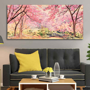 Cherry Blossom Tree Canvas wall Painting