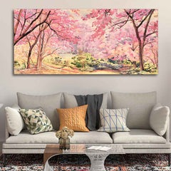 Cherry Blossom Tree Canvas wall Painting