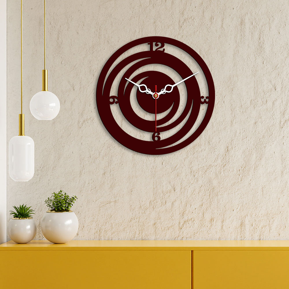 Designer Wooden Wall Clock