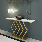  Design Golden Console Table in home decorative items		