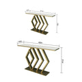 home decoration items Golden Console Table