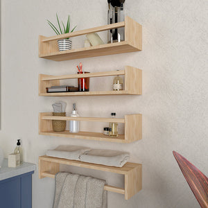 Classic Horizontal Four Wall Shelf