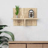 Classic Square Shaped Wooden Wall Shelves