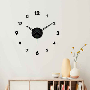 Classic Style Big Size 3D Infinity Wall Clock