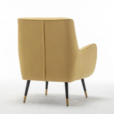 Classic Yellow Chair with Cushion