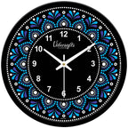 Abstract Colorful Printed Design Wall Clock