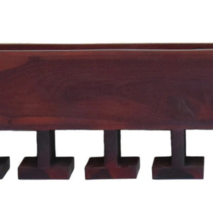  Mahagony Wood Wall Mounted Mini Bar Shelf