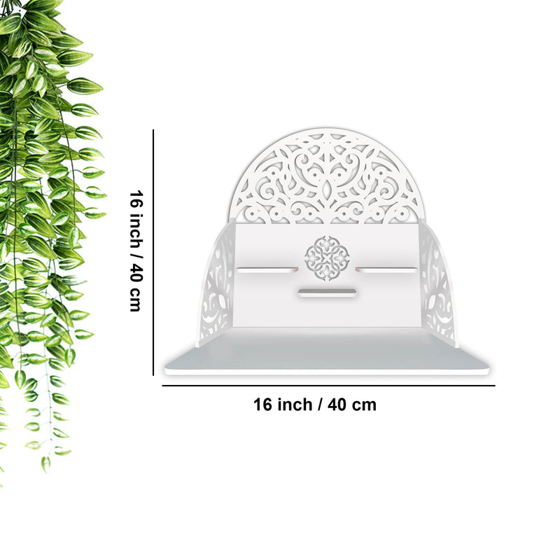 Designer Semi Circle Wooden Temple