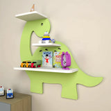 Dinosaur Wooden Wall Storage Shelf for Kids