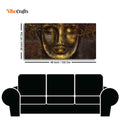 Divine Buddha Sculpture Wall Painting