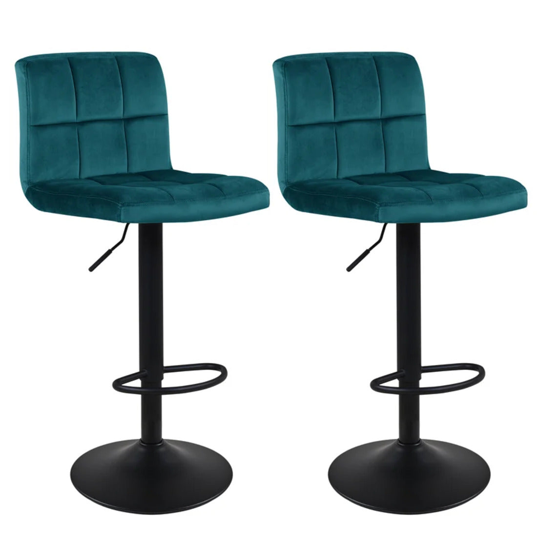 Velvet Counter Bar Chair 