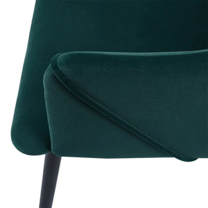 Rich Cushiony Plush Velvet Accent Chair