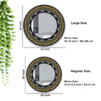 Design Art Printed Wall Mirror