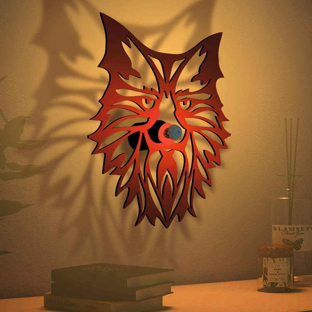 Fox Shadow Lamp