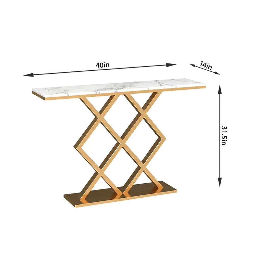 modern console table for home decorative items	