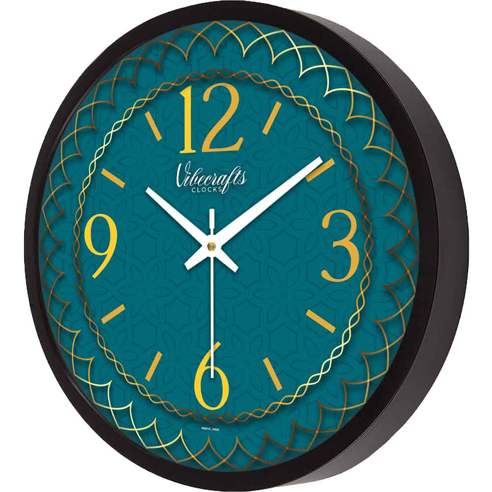 Geometric Modern Design Printed Wall Clock