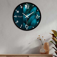 Botanical Leaves Designer Wall Clock