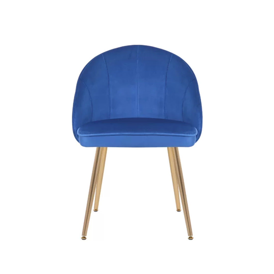 Royal Blue Velvet Accent Chair