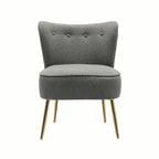 Deep Cushioning Classic Velvet Accent Chair