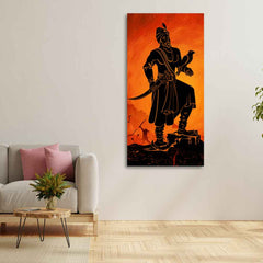 Guru Gobind Singh Canvas Wall Painting