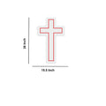 Holy Christian Cross Neon Light